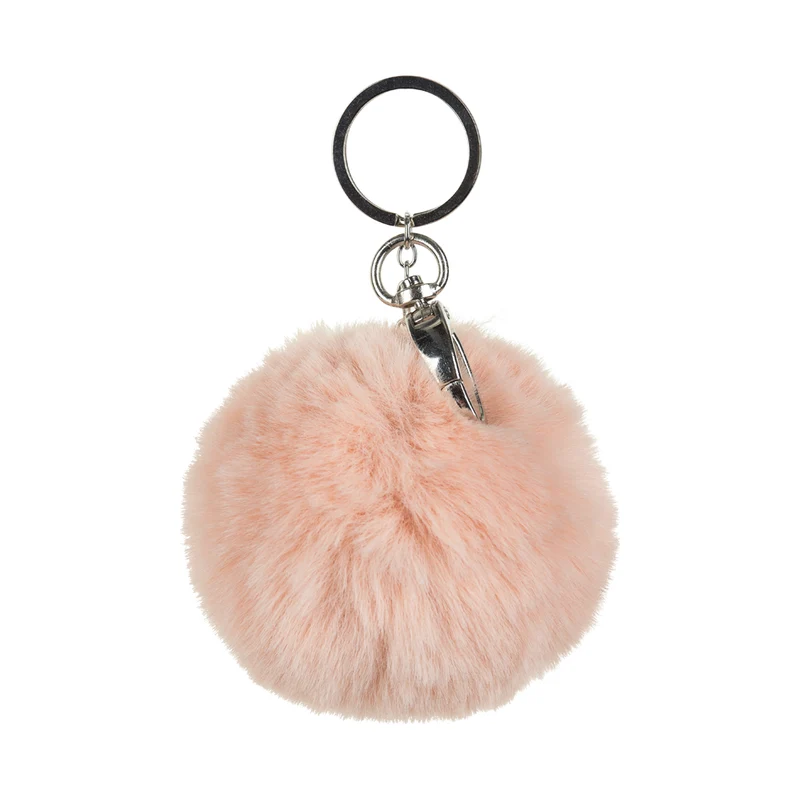 CREAMIE - faux fur keychain