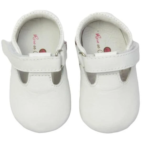 Rose et Chocolat - TStrap Miniz white