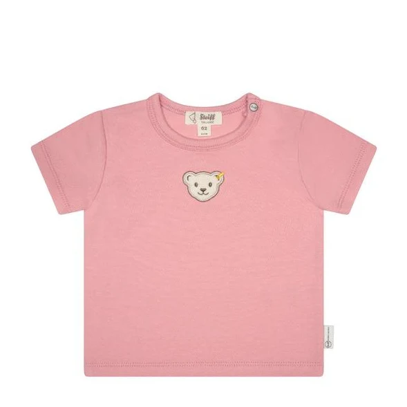 STEIFF Baby Girl T-Shirt short-sleeved GOTS