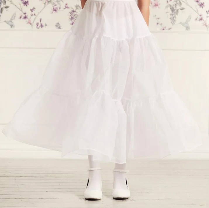Party dress petticoat white