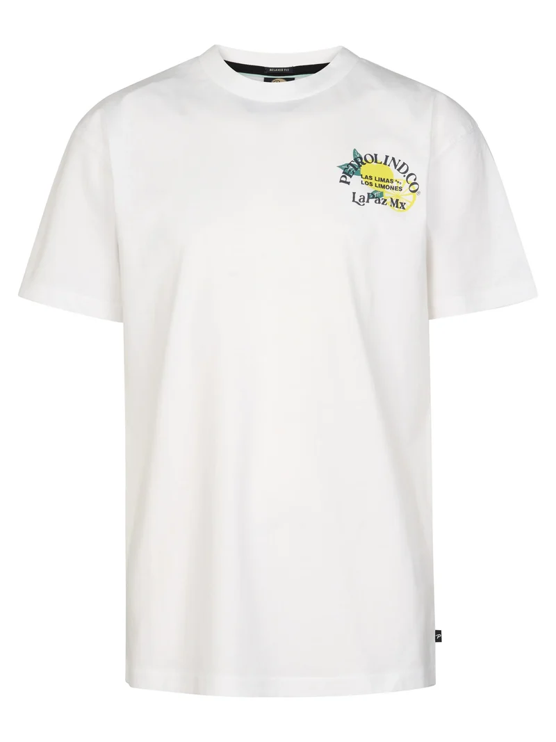 T-shirt met grafische rugprint Costa