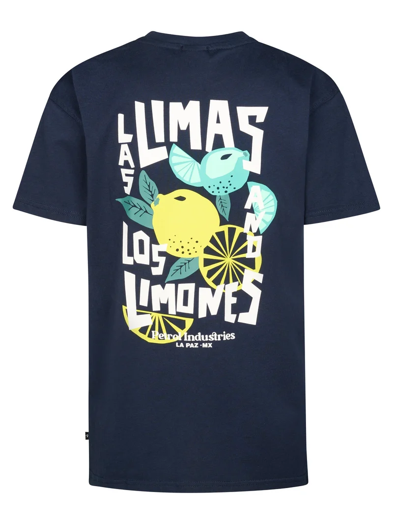 T-shirt met grafische rugprint Costa
