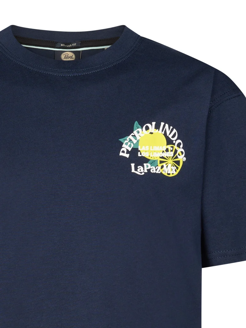 T-shirt met grafische rugprint Costa