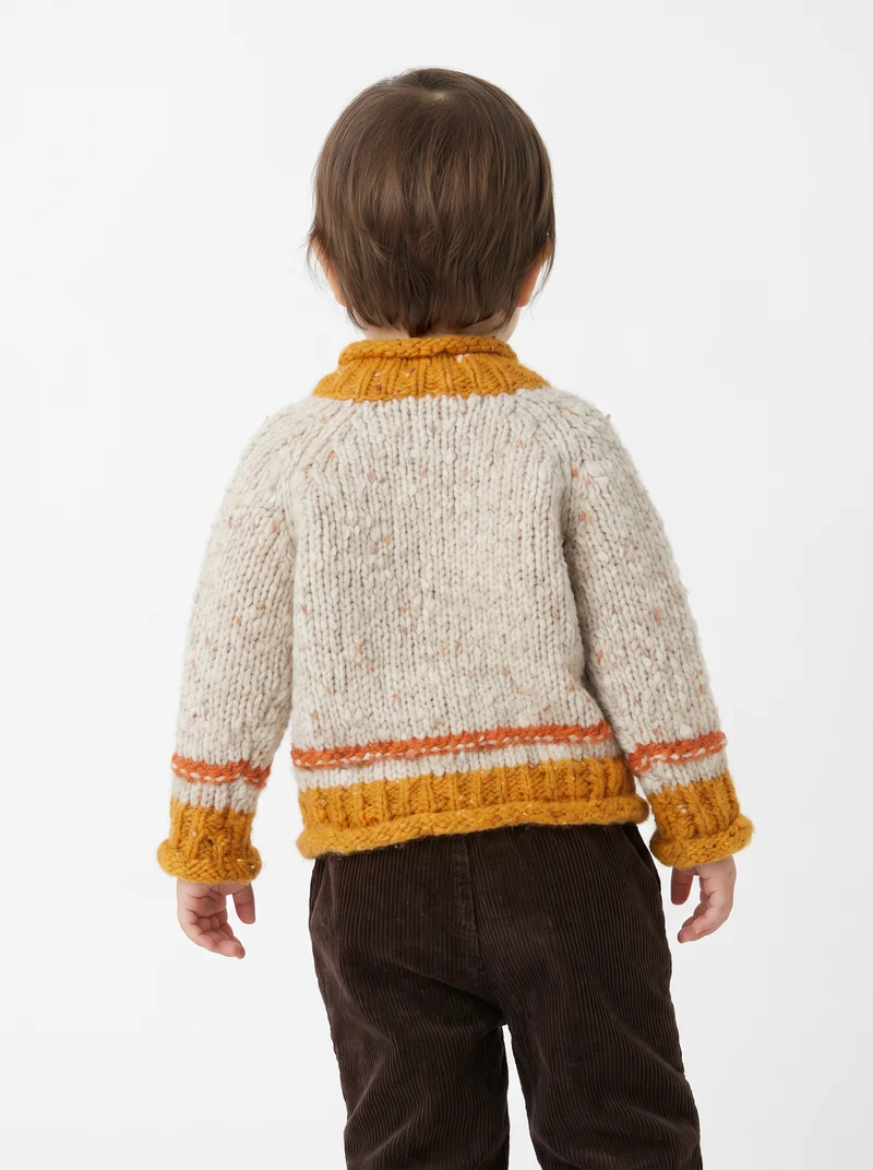 Gealach Baby Roll Neck Crew - Starbright