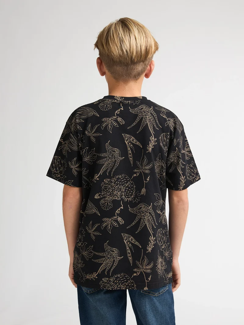 T-shirt met all-over print Agave