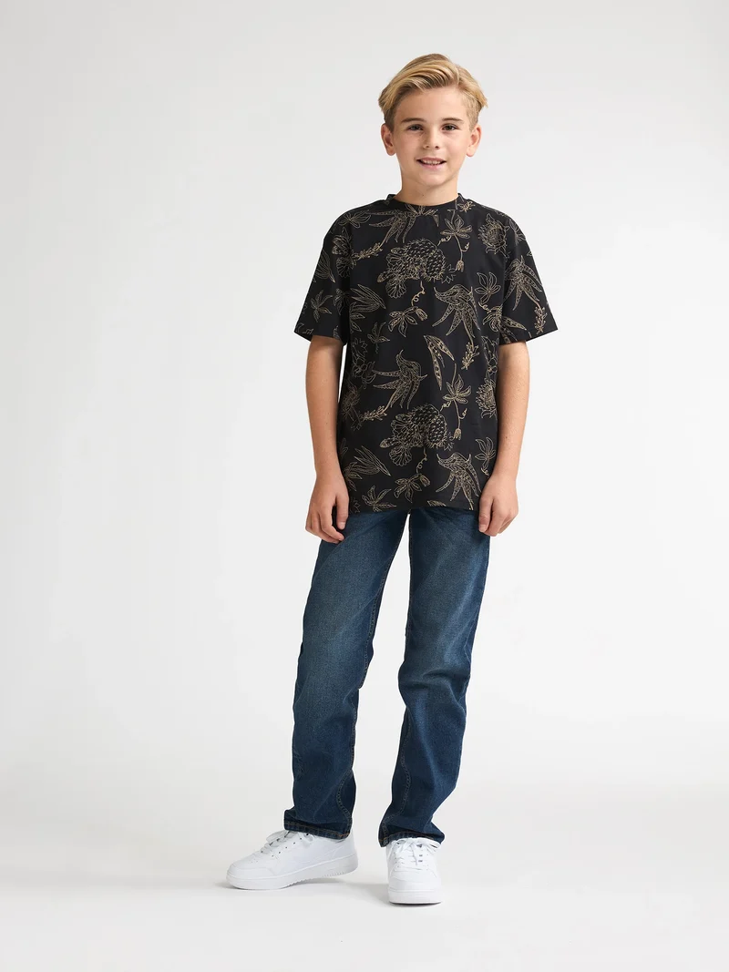 T-shirt met all-over print Agave