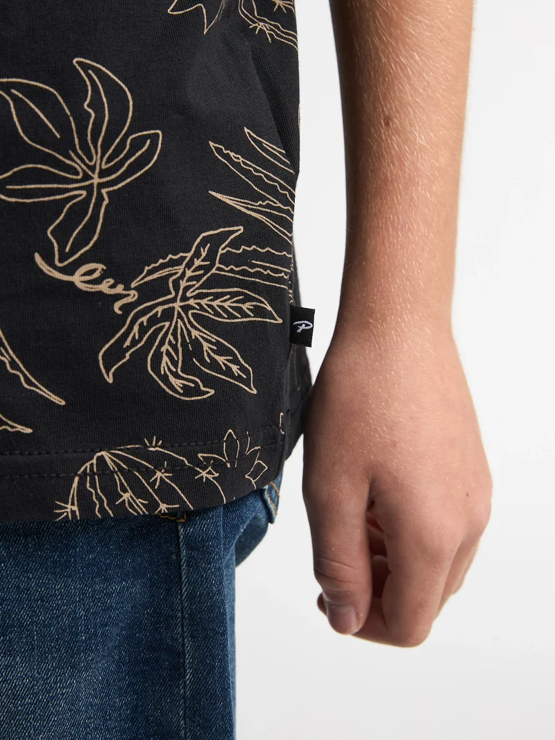 T-shirt met all-over print Agave