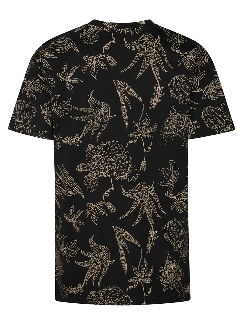 T-shirt met all-over print Agave