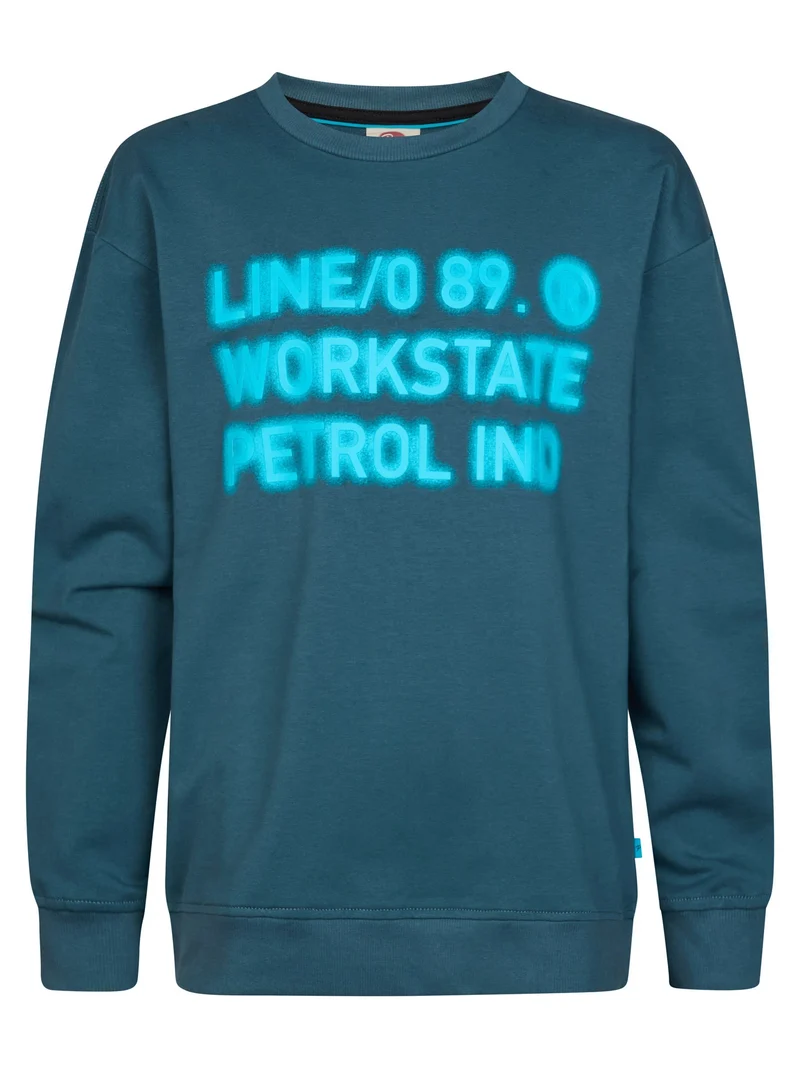 Sweater met print Millbrook
