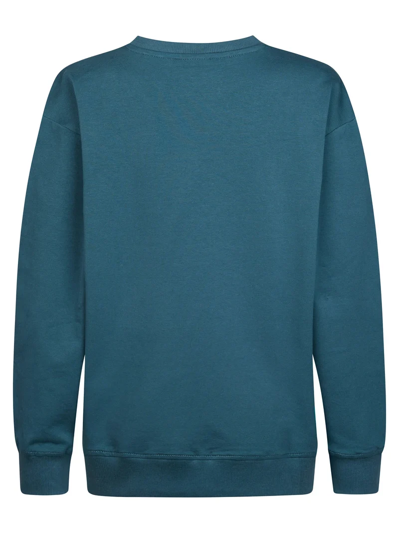 Sweater met print Millbrook