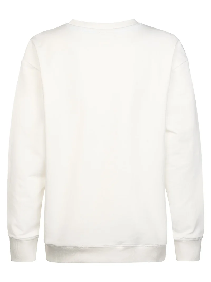 Sweater met print Millbrook